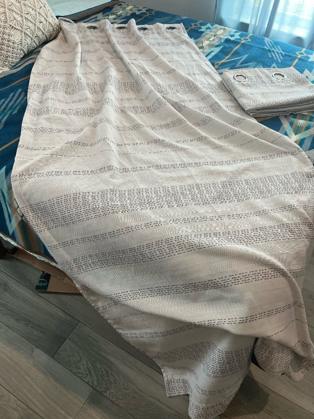 Curtains, 3 panels, 70 x 36